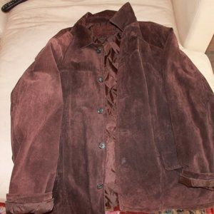Vintage Knight's Bridge Genuine Leather Brown Men's XL Jacket